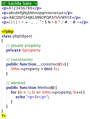 Lucida Sans Lucida Sans
