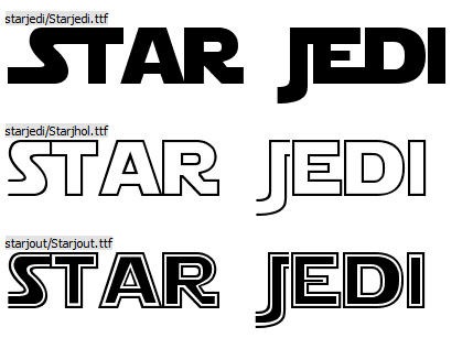 Star Wars Font For Microsoft Word