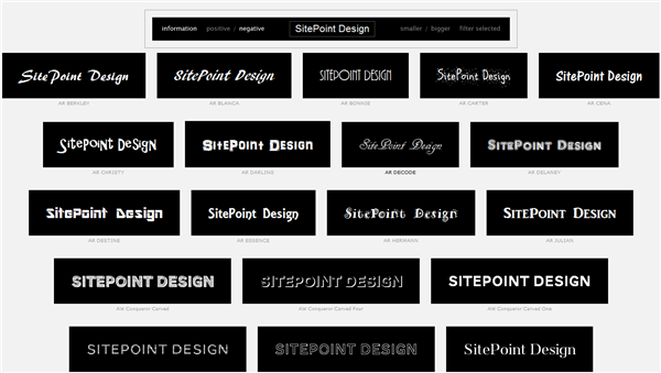 Wordmark.it Helps You Pick Your Fonts