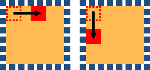 background-image positioned