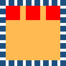 background-image set with space value