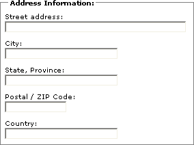 Figure 10.5. Grouping form fields