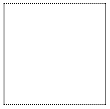 Figure 1. An empty canvas with a dotted border