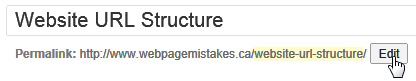url structure