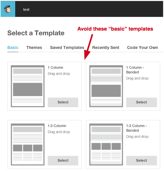 Accentuate Your Message With This Clean And Simple MailChimp Template