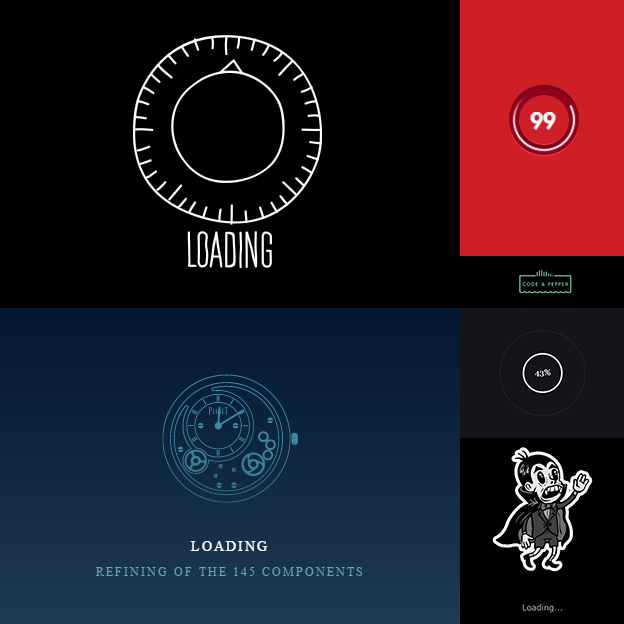Loading graphics