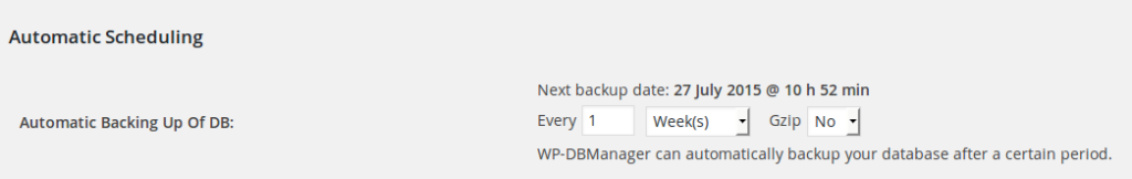 automatic backup