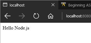 Node.js on Microsoft Edge