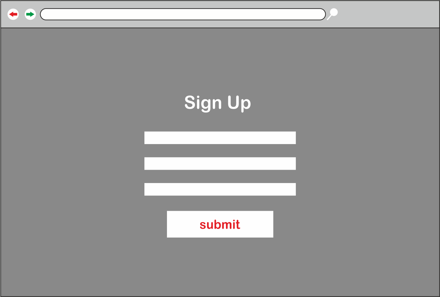 Signup - larger