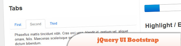 jQuery UI Bootstrap