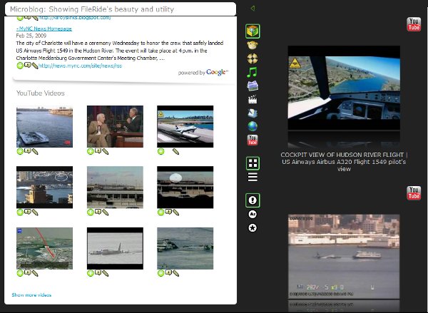 Real time discussion interface options