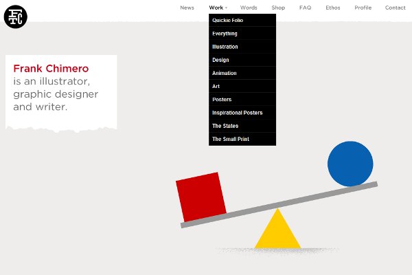 Simple but elegant - the sign of graphic design within
