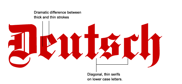 Image result for blackletter font nazi