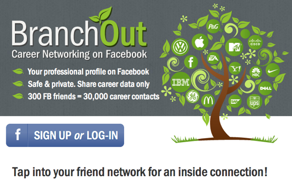 Networking for Business on Facebook with BranchOut