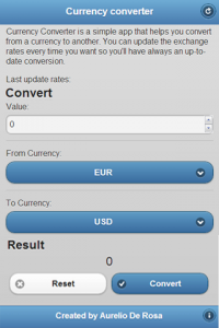 currency exchange by date
