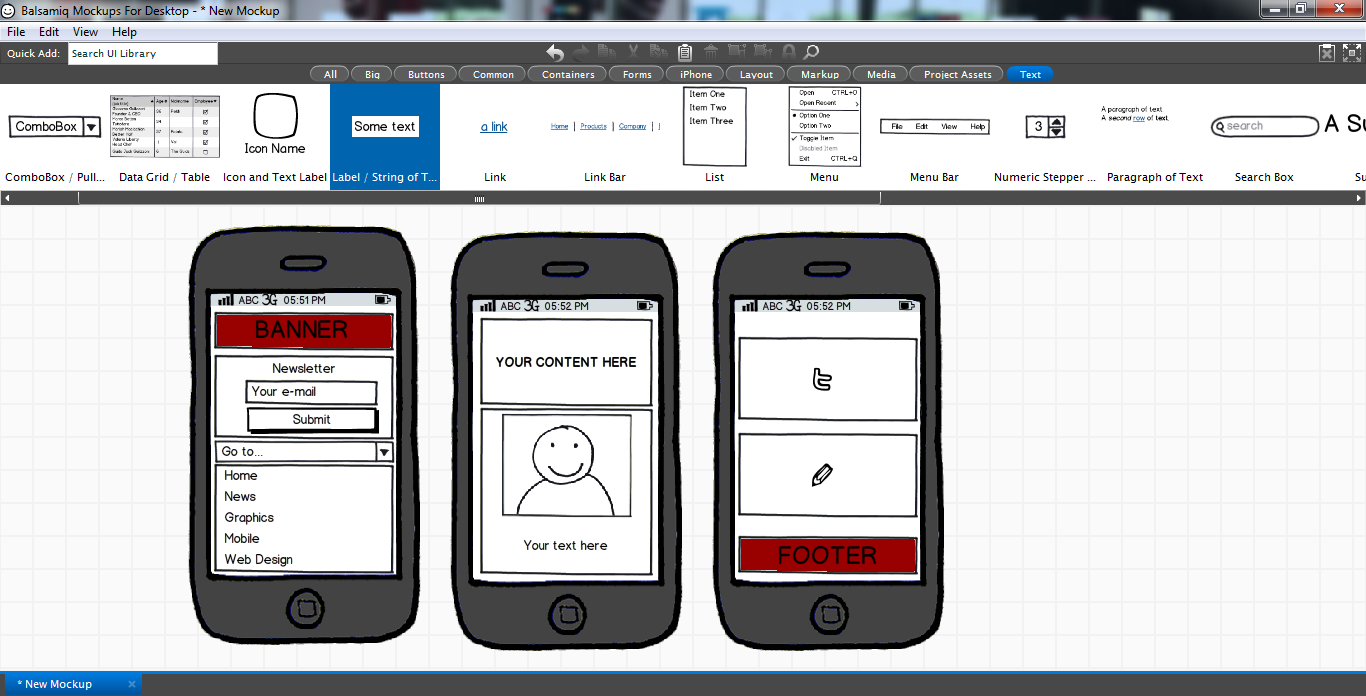 Jquery mobile mockup tool free information