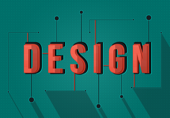 Create A Shaded Stylized Text Effect In Photoshop Sitepoint - 