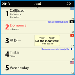 Chronos Calendar is the best calendar app available on the Windows Phone store