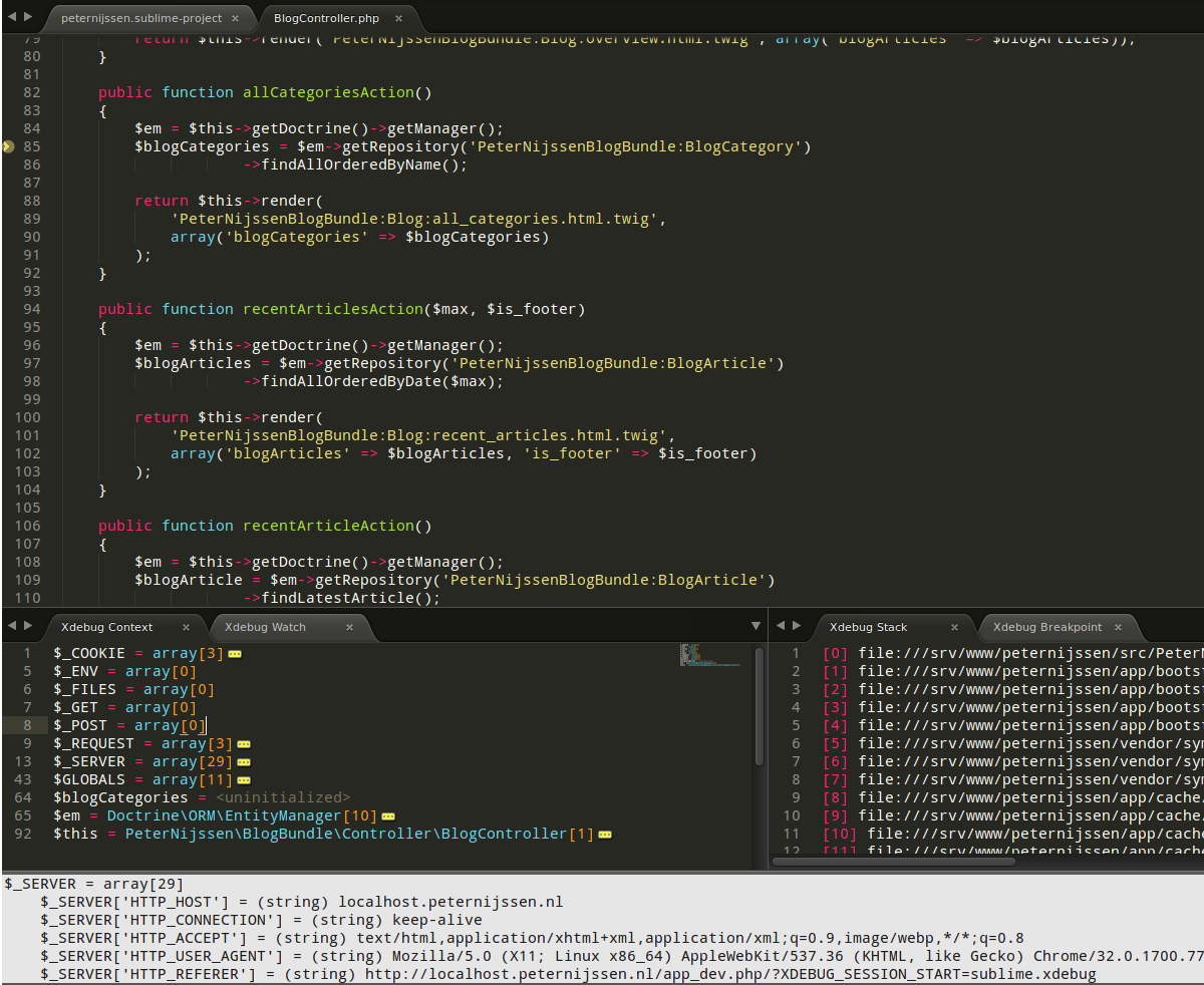 sublime text run python