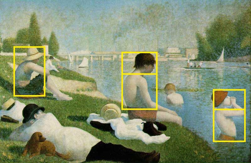 George Seurat “Bathers at Asnières”