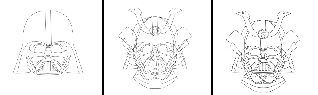 Darth Vader goes kabuto