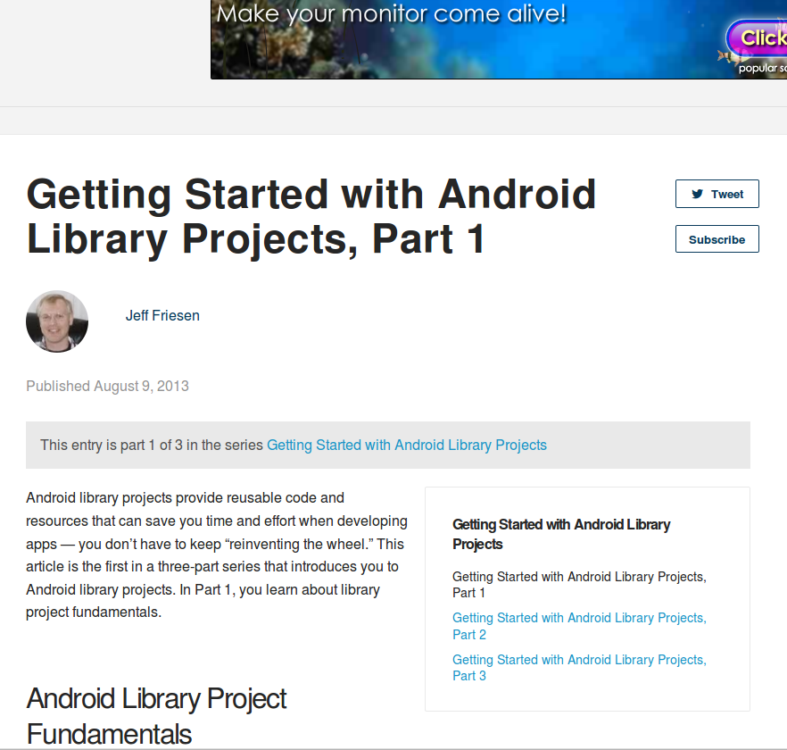 Building Android Apps in Easy Steps