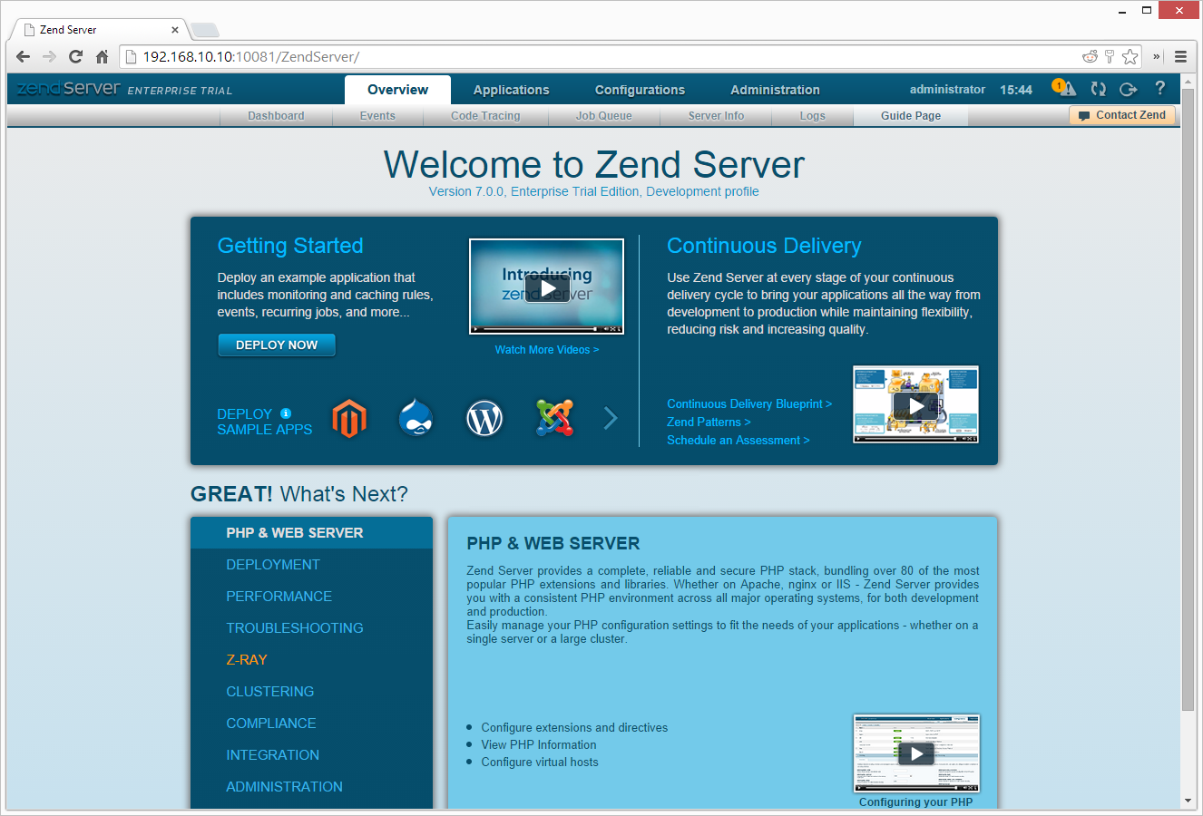 Getting To Know Zend Server 7 Sitepoint Images, Photos, Reviews