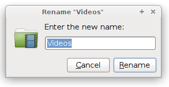 XFCE Rename
