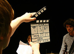 Movie capper board in action