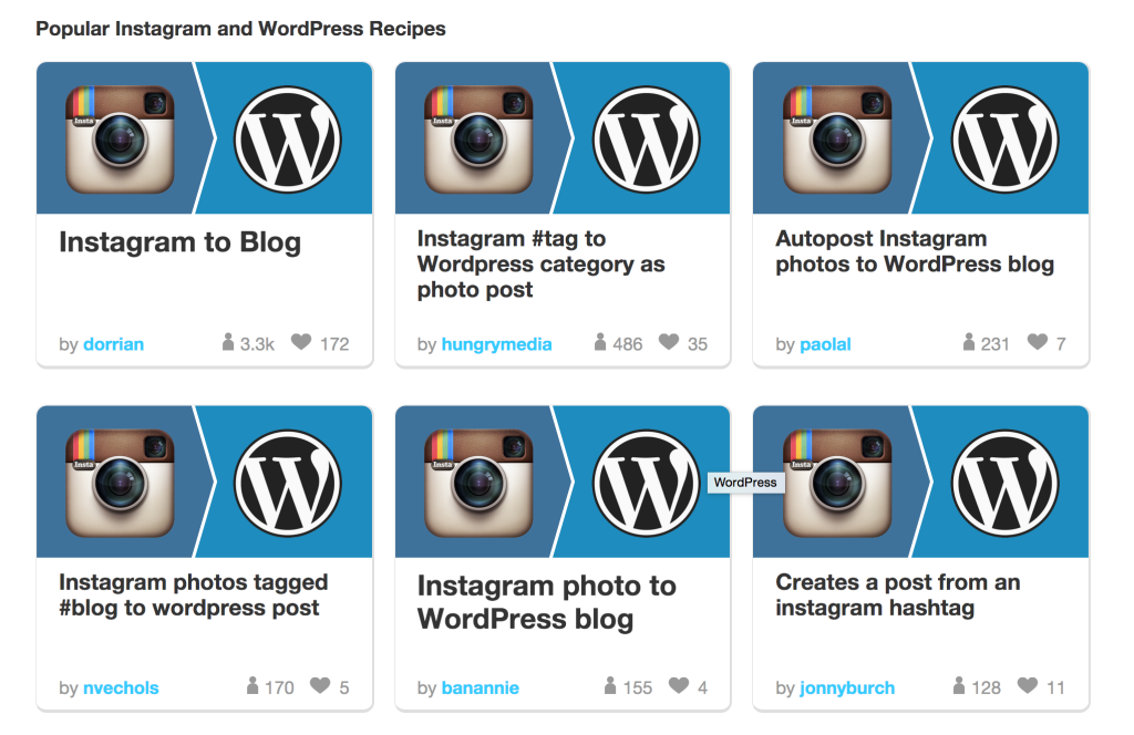 WordPress Instagram