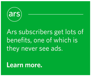 Ars Technica used to drive ad blockers to their subscription page