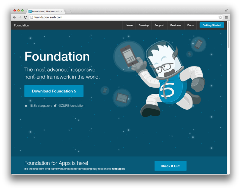 Front-end framework 2: ZURB Foundation