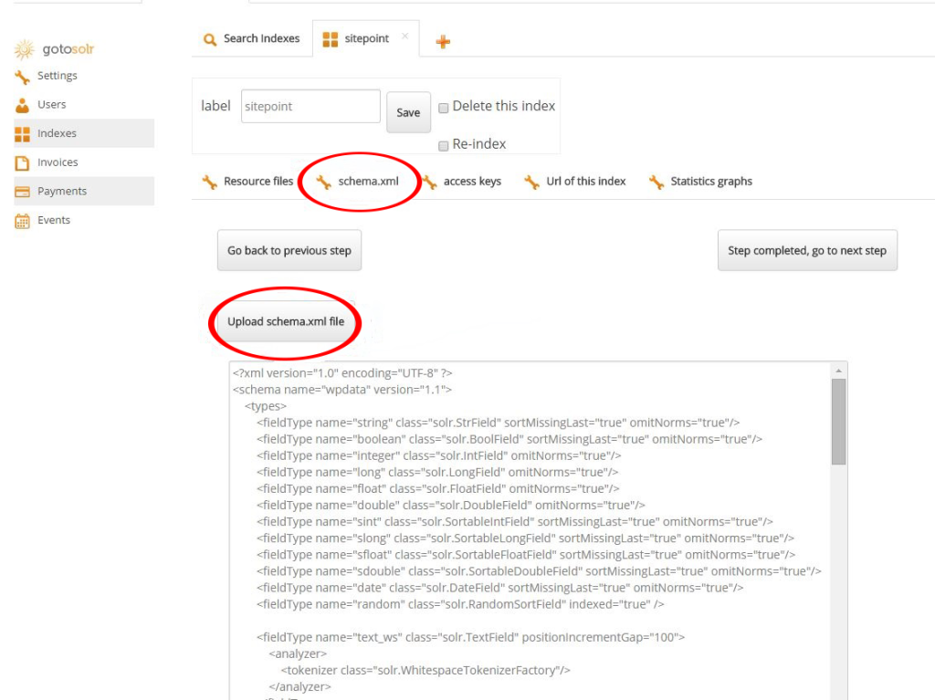 Solr Schema