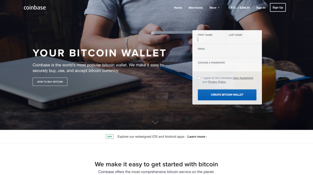 coinbase accept bitcoin payments