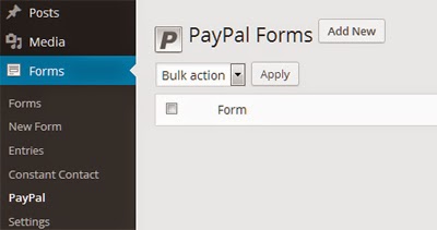 PayPal Forms