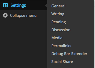 WordPress Settings