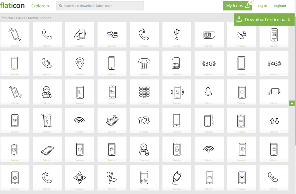 11 Free Mobile Icon Sets to Use in Your App