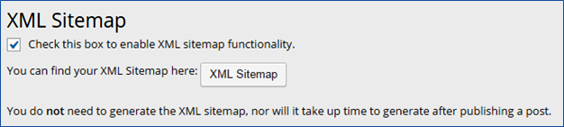 Enabling SEO Sitemaps