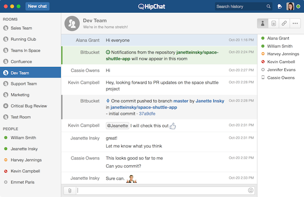 all in one chat program for slack and hipchat