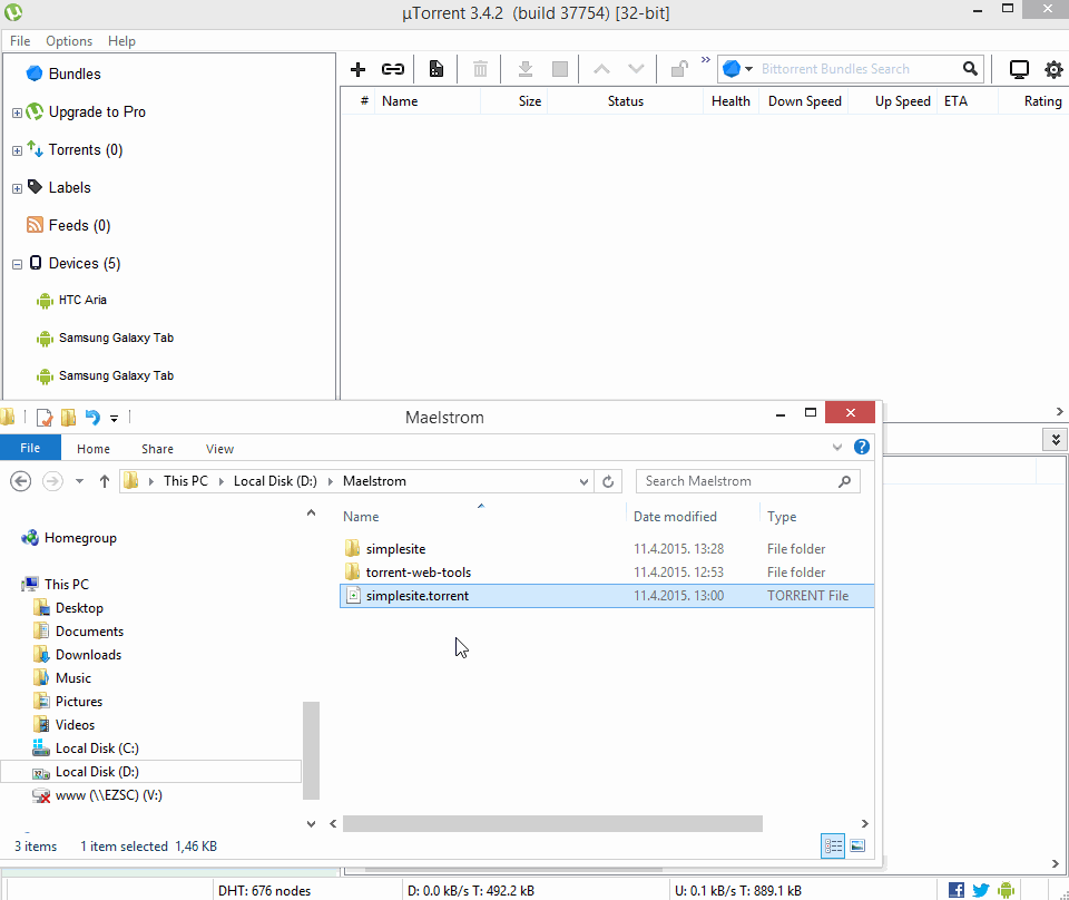 magnet to torrent file