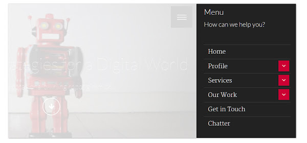 A Typical menu