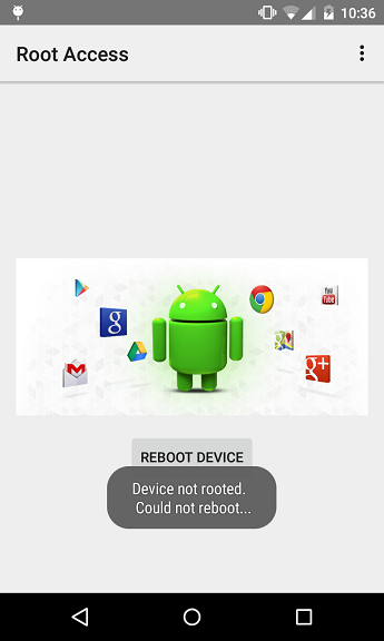 Device rebooting