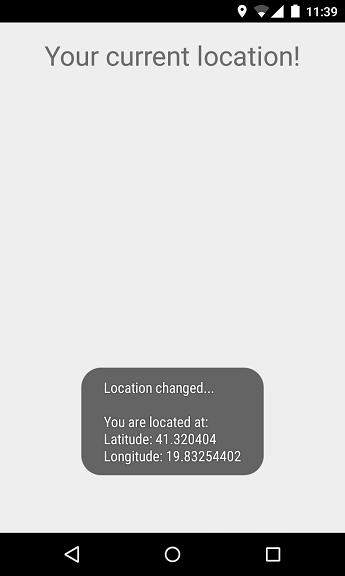 Location Application