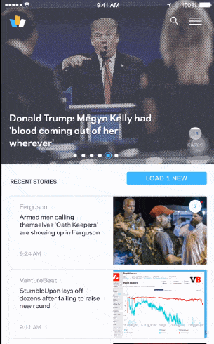 Wildcard app using halftones.