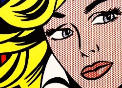 Lichtenstein: Woman on a phone