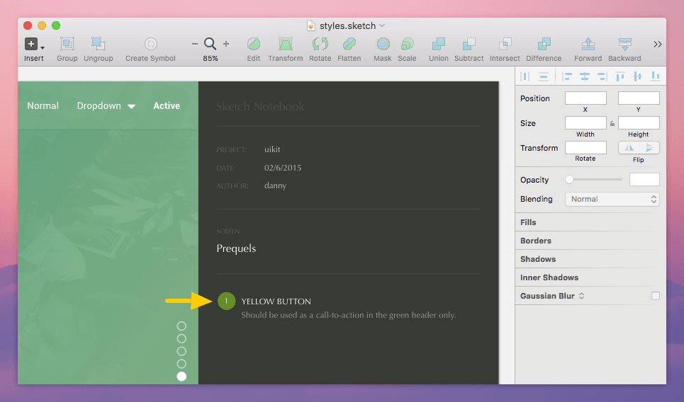 Generating A Useful Style Guide With Sketch App Sitepoint