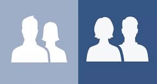 Original Friends icons vs. Updated icon
