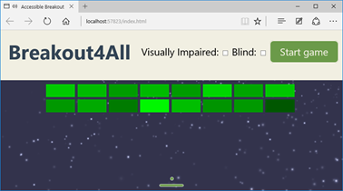 Demo game using SVG viewbox