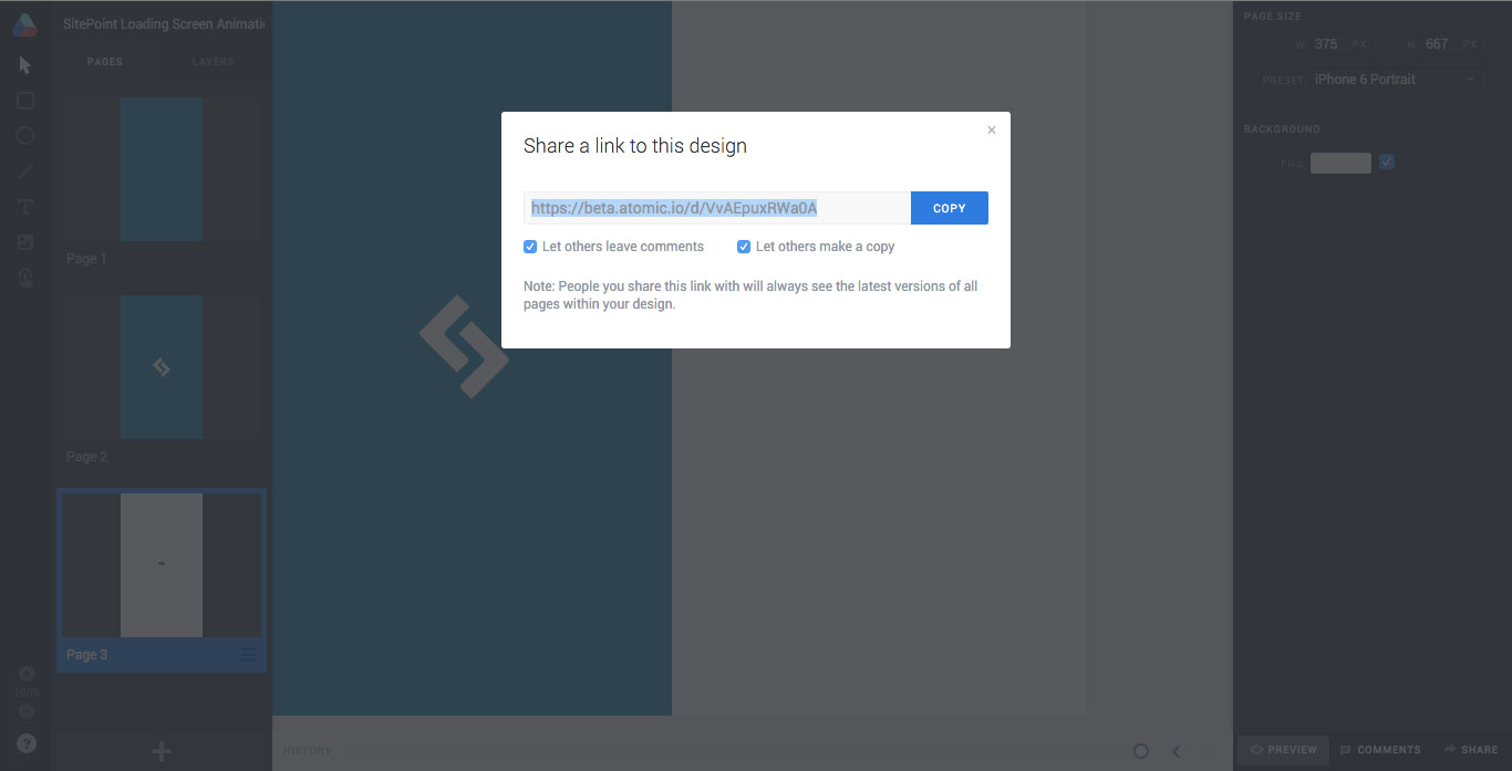 Sharing the Prototyped Interaction