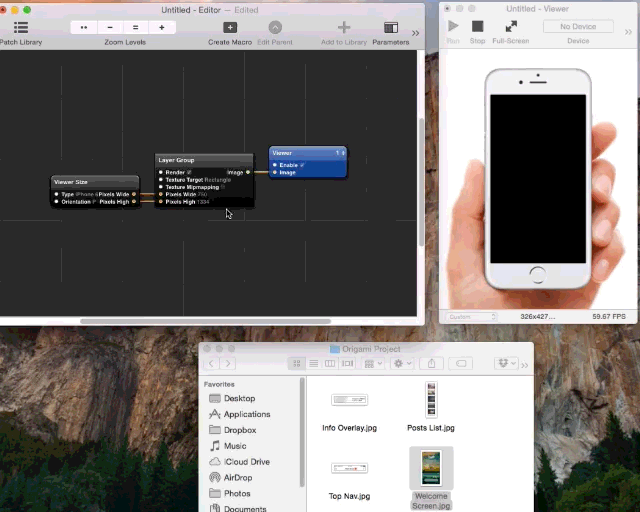 Importing all media used in our prototype
